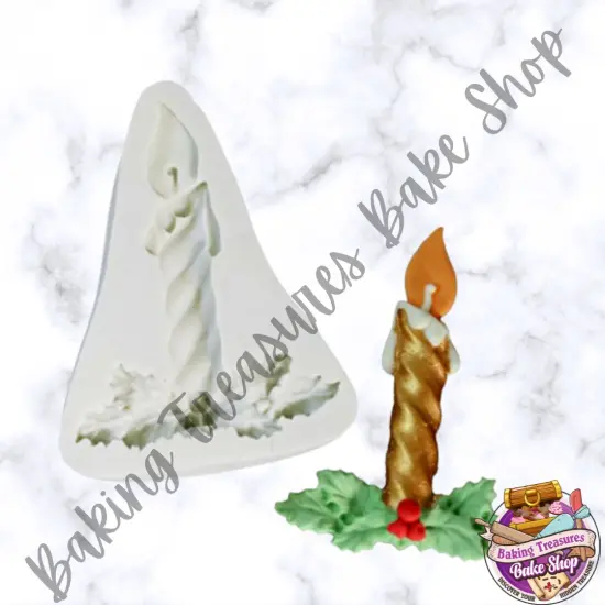 Holiday Candle Silicone Mold {2}