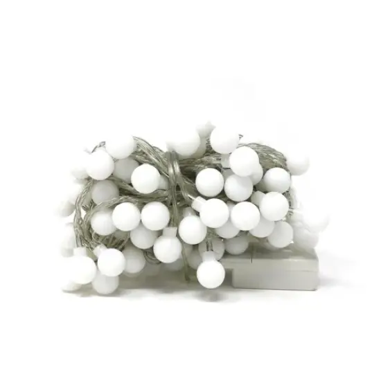 100 LED String Light Bulb w/ connector Multicolor {4}