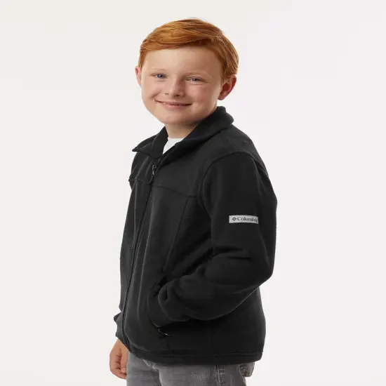 Columbia® Youth Steens Mountain II Fleece Full Zip Jacket Collegiate Navy {6}