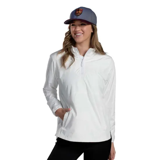 Holloway&reg; SeriesX Quarter-Zip Pullover Purple {4}