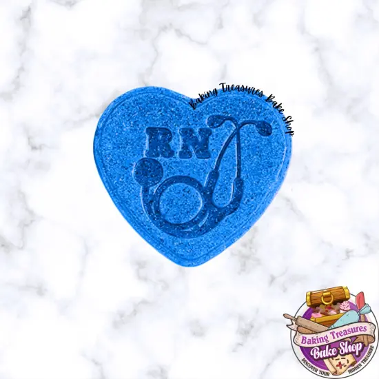 Heart RN Stethoscope Silicone Mold {3}