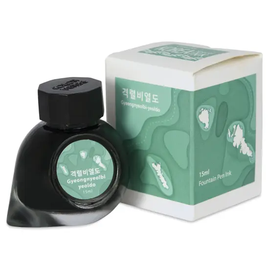 Colorverse Korea Special Fountain Pen Ink - 57 Gyeongnyeolbi-Yeoldo, 15 ml {1}