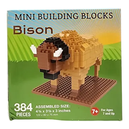 Mini Building Blocks - Bison {1}