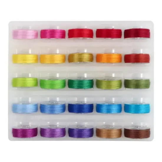 Super Bobs Cotton Bright Prewound Bobbins - Collection - L Style {1}