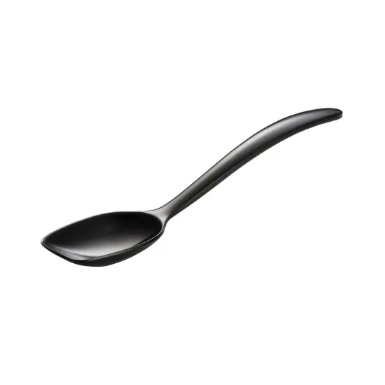 Hutzler 7.5-Inch Melamine Mini Solid Spoon Red {4}