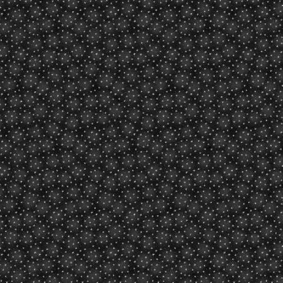 Black Starlet Cotton Wideback Fabric per yard {1}