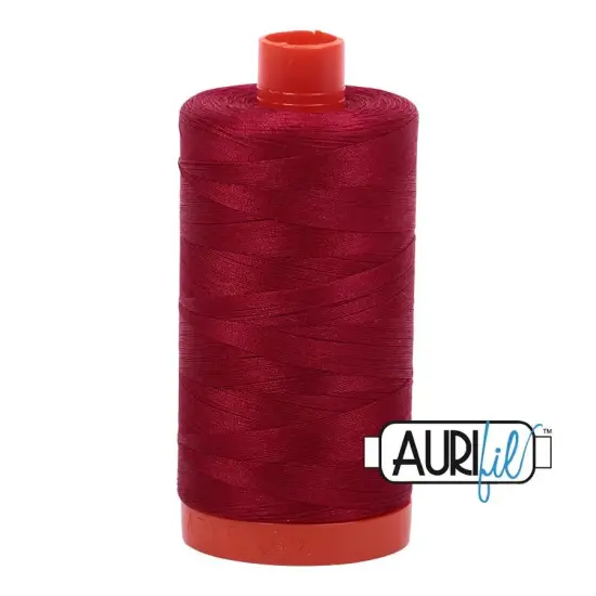 2260 Red Wine Aurifil Cotton 50wt Large Spool {1}