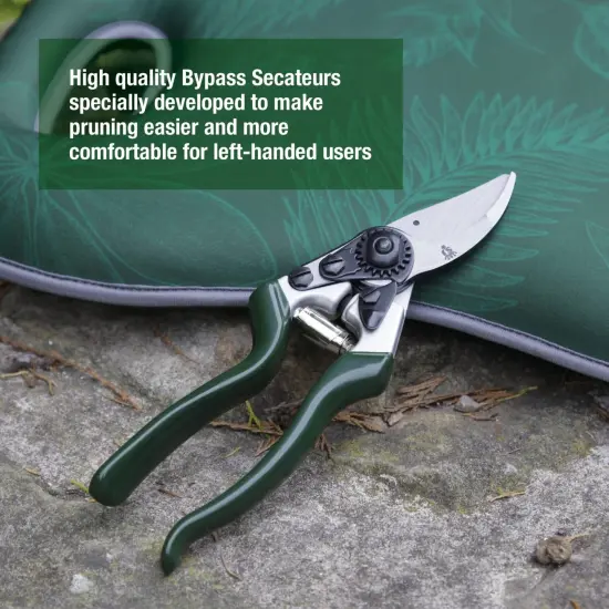 Spear & Jackson Razorsharp Left-Handed Bypass Pruners, Precision Gardening Shears with Carbon Steel Blades for Clean, Effortless Cuts {6}