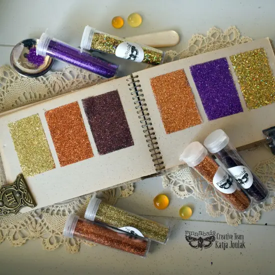 Art Ingredients - Glitter Set - Autumn - 6 bottles x 10 grams each {4}