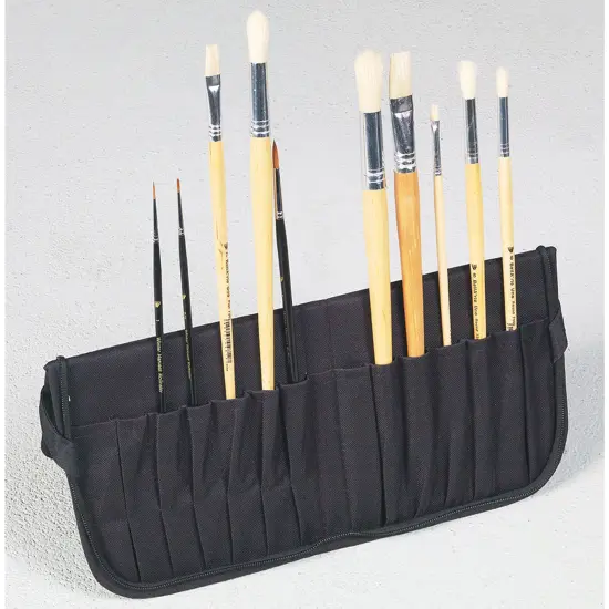 Martin Universal Design® Just Stow-It® Easel-Back Brush Case, Black {1}