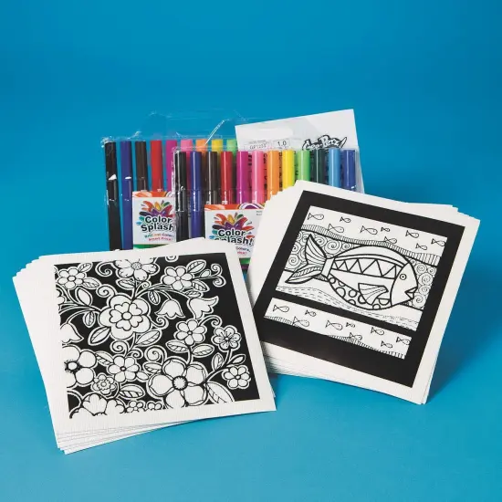 Sensory Coloring II (Pack of 12) {4}