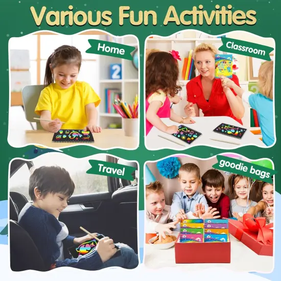 Scratch Art Party Favors {6}