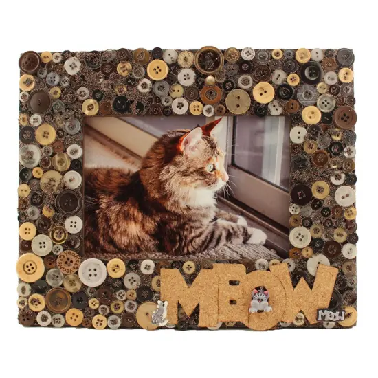 Assorted 3D Pet Buttons &ndash; 36-Piece Set for Sewing, Scrapbooking & DIY Crafts &ndash; Cute Dogs, Cats, Paws & Bones {5}