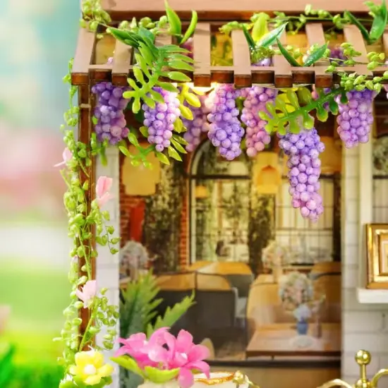 Leisure Time Dollhouse Kit - Miniature Wizardi Roombox Kit {6}