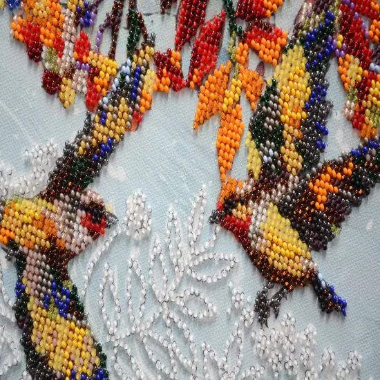 Bead Embroidery Kit - Under the viburnum {4}