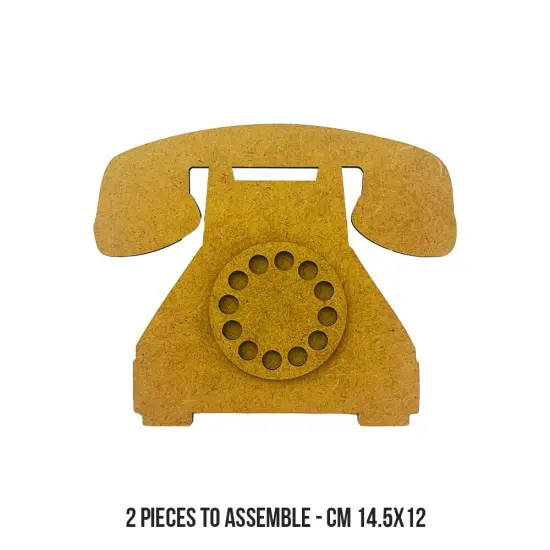 Stamperia Crafty Shapes-Golden Harmony Telephone {4}