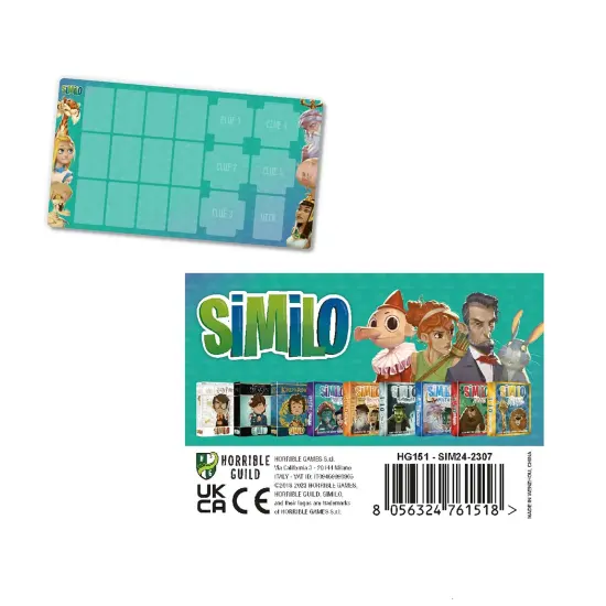 Similo Player Mat - Accessory For Similo Card Game, 24" x 13.75" {5}