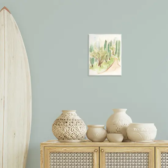 Stupell Industries Abstract Road with Trees Wall Plaque Art Design by June Erica Vess {2}