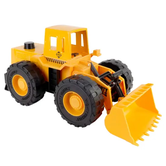 Mighty Wheels: 16" Mega Front Loader - Construction Toy Vehicle, Realistic Lever Operated Bucket, Dig & Scoop, Durable Indoor-Outdoor Play, Kids 3+ {3}