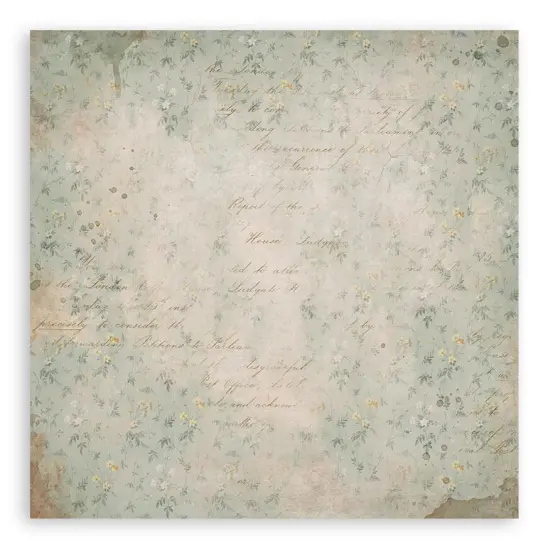 Stamperia Single-Sided Paper Pad 12"X12" 22/Pkg-Golden Harmony {5}