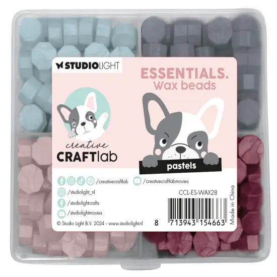 Studio Light Essentials Wax Beads-Nr. 28, Pastels {1}