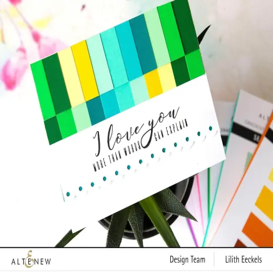Gradient Cardstock Set - Green Meadows {2}