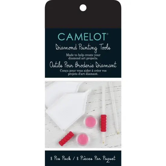 Camelot Dots Diamond Painting Tool Kit 8/Pkg-Diamond Painting Tool Kit {1}