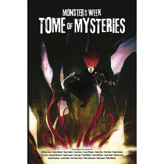 Evil Hat: Monster Of The Week: Tome Of Mysteries - Hardcover RPG Supplement Book, New Mysteries, Playbooks & Support, Tabletop Roleplaying Game {7}
