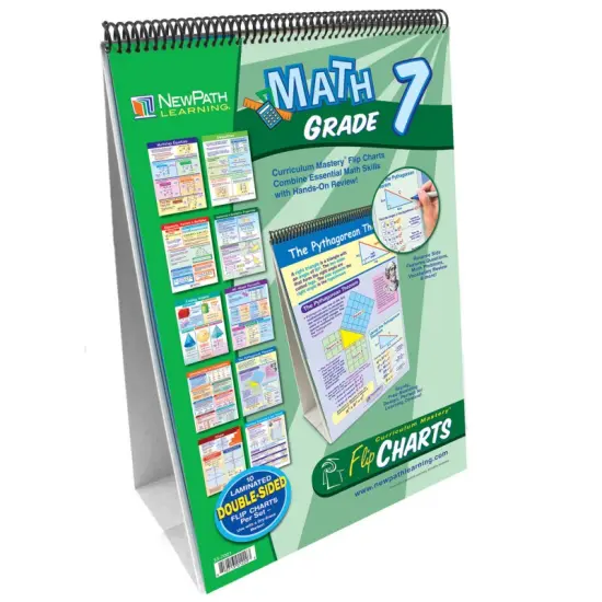 Math Skills Curriculum Mastery&reg; Flip Chart, 10 Pages, Grade 7 {1}