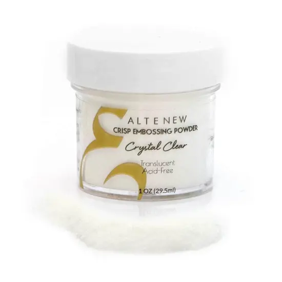 Crystal Clear Crisp Embossing Powder {1}