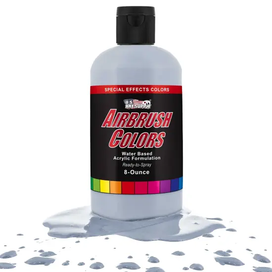 Silver Pearl, Pearlized Special Effects Acrylic Airbrush Paint, 8 oz. {1}
