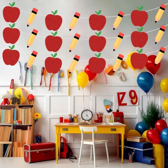 3 Pack Back to School Banner Decorations {3}