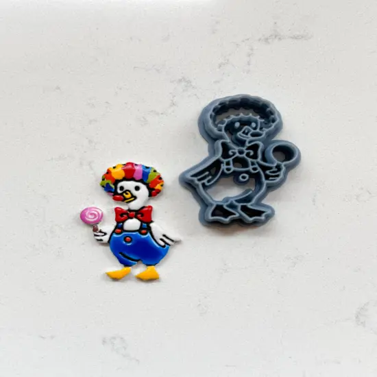 CLOWN DUCK GOOSE | HALLOWEEN 2025 | CLAY CUTTERS {1}