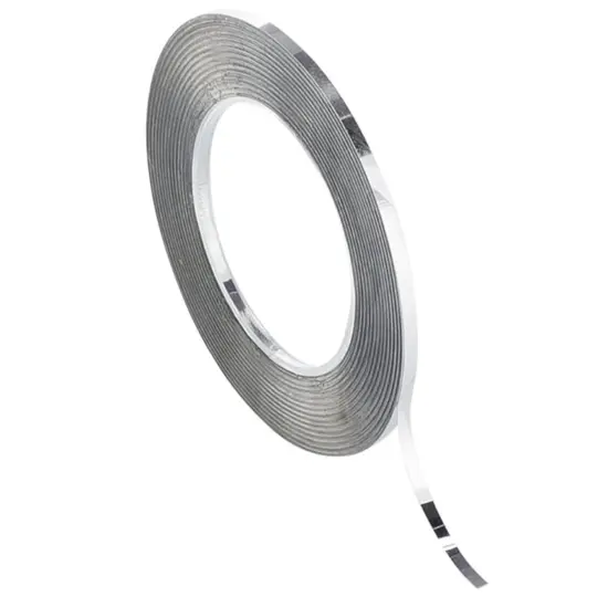 Chartpak Graphic Art Tape, Chrome Mylar Metallic {2}