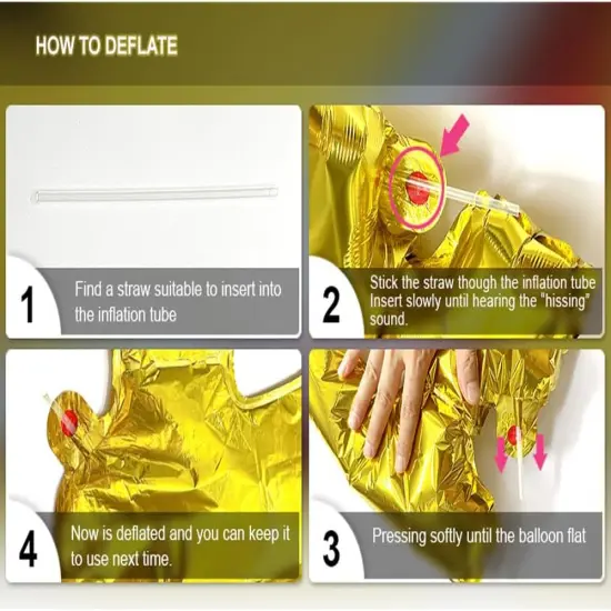 Birthday Party Decorations and Supplies (Gold) Brand: REIANS {3}