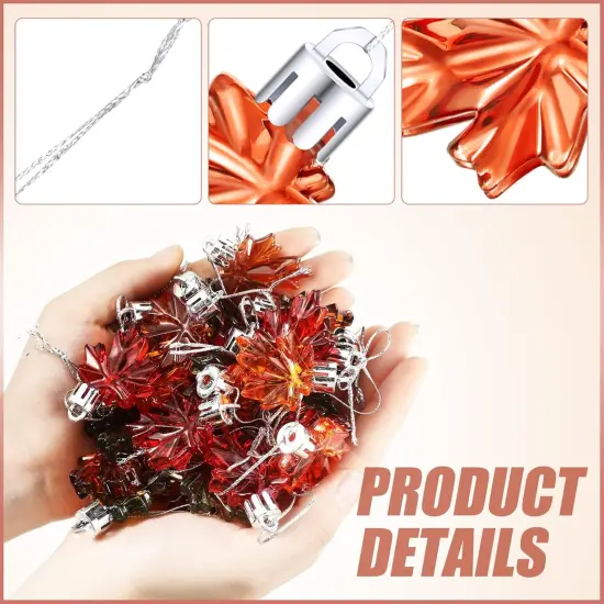 Fall Maple Leaf -(24 Pcs) {2}