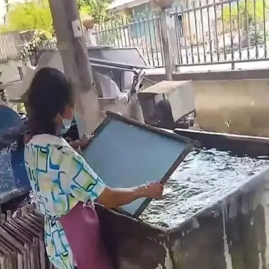 Artificial Leaves 50 Pcs Handmade Mulberry (Sunflower Leaves Green Tone) {5}