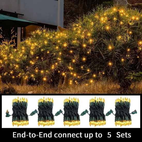 Christmas String Light - 100 Count (Yellow) {5}