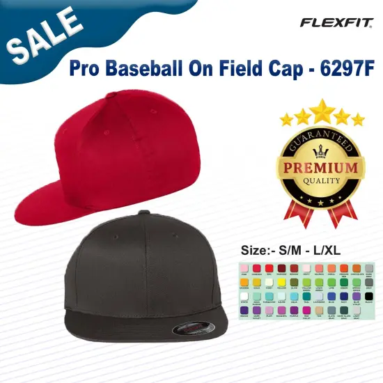 Flexfit&reg; Pro Baseball On Field Cap Dark Grey {3}