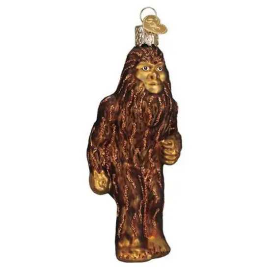 Old World Christmas 4.5 Inch Sasquatch Christmas Tree Ornament , Ornament Big Foot Brown {1}