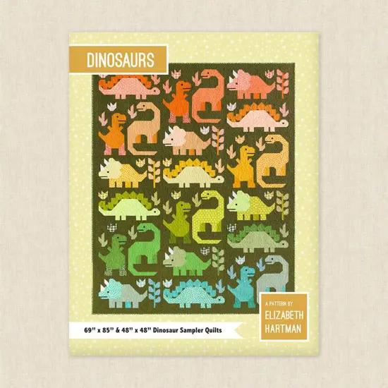 Dinosaurs (eh 058) | Elizabeth Hartman | Sewing Pattern {1}