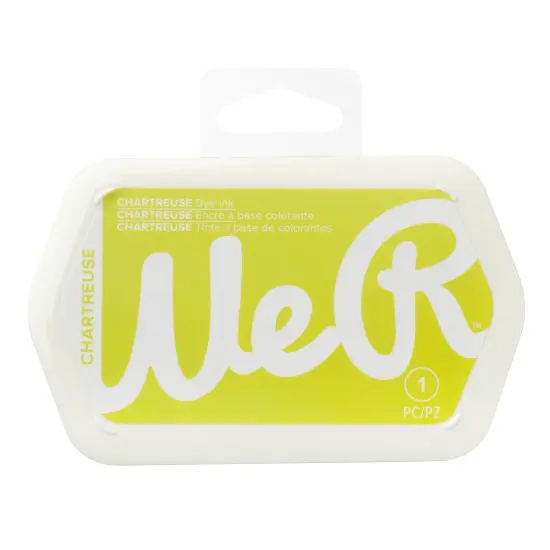 We R Stamping Dye Ink Pad-Chartreuse {1}