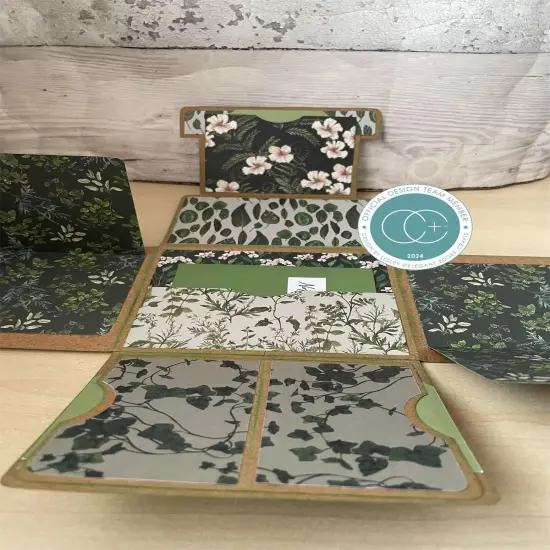 Craft Consortium Double-Sided Paper Pad 6"X6" 40/Pkg-Botany Boutique {5}