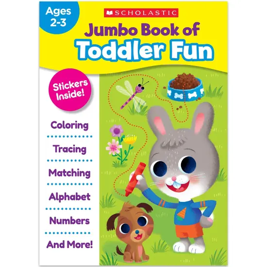 Jumbo Book of Toddler Fun {1}