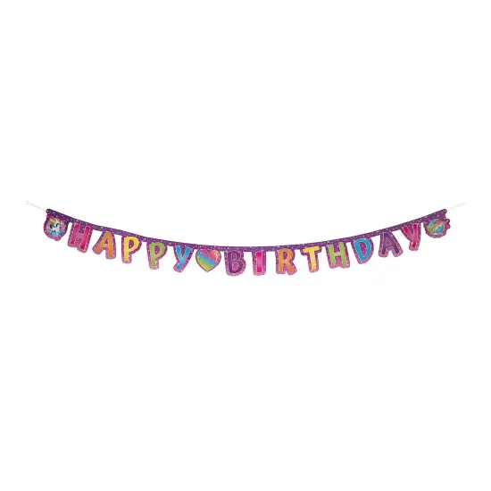 Happy Birthday Rainbow Sparkle Banner {2}