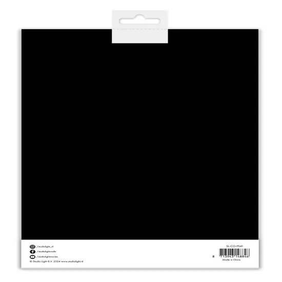 Studio Light Consumables Cardstock 8.25"X11.7" 10/Pkg-Nr. 41, Black {2}