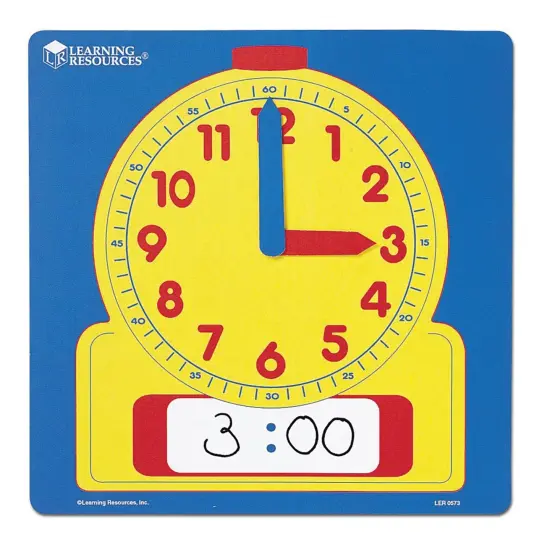 Write & Wipe Demonstration Clock {1}