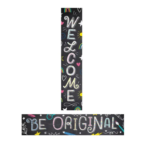 Chalk It Up! Welcome Banner, 39" x 8" {1}