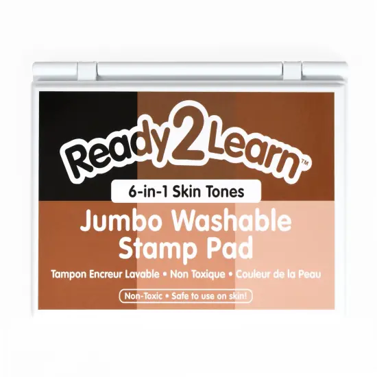 Jumbo Washable Stamp Pad - 6-in-1 - Skin Tones {1}