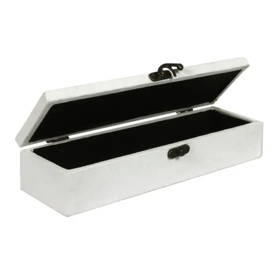 Little Birdie Customizable Canvas & MDF Box With Latch 1/Pkg-10"X3"X2" {5}